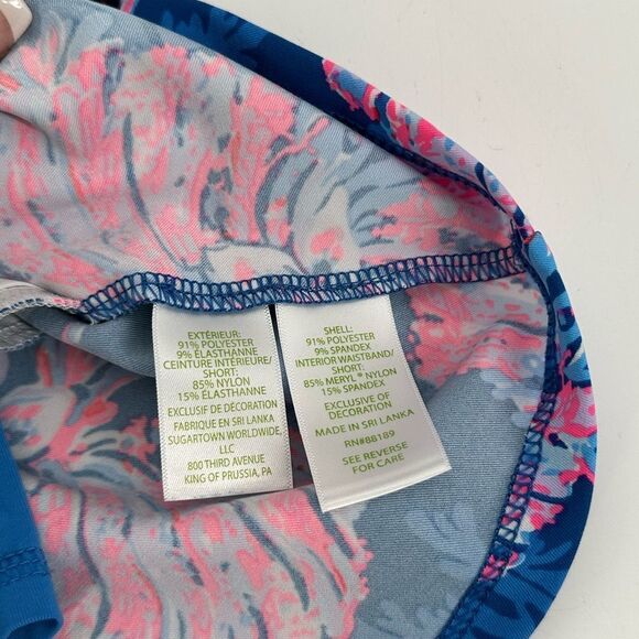 Lilly Pulitzer UPF 50+ Luxletic Shasta Skort Color Multi For Fans Golf - Picture 11 of 14